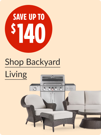 Shop Backyard living items now.