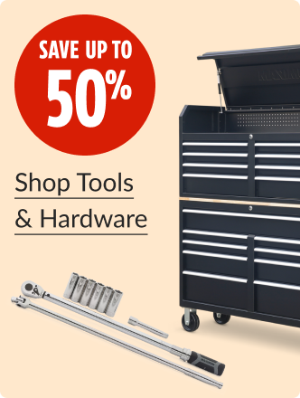 Shop Tools and hardware now.